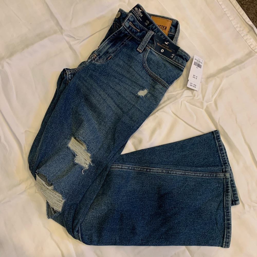 Hollister low rise 90s style jeans